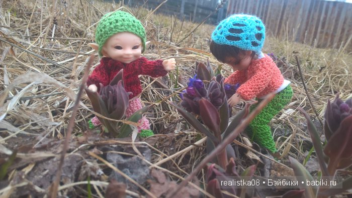 Весенняя работа лесных эльфов