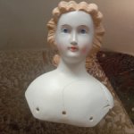 Антикварная дама-париан в стиле императрицы Евгении,реставрация.