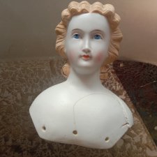 Антикварная дама-париан в стиле императрицы Евгении,реставрация.