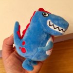 Мягкие игрушки для кукол. Динозавры