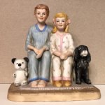 Фигурка Norman Rockwell Santa's Visit 1982