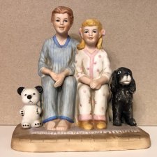 Фигурка Norman Rockwell Santa's Visit 1982