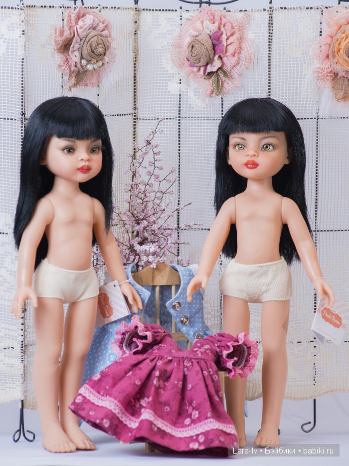 Сестренки Лиушки ООАК немножко. Такие разные