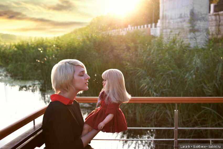 Кукла дочери рыбака — Реставрация и преображение кукол: ремонт