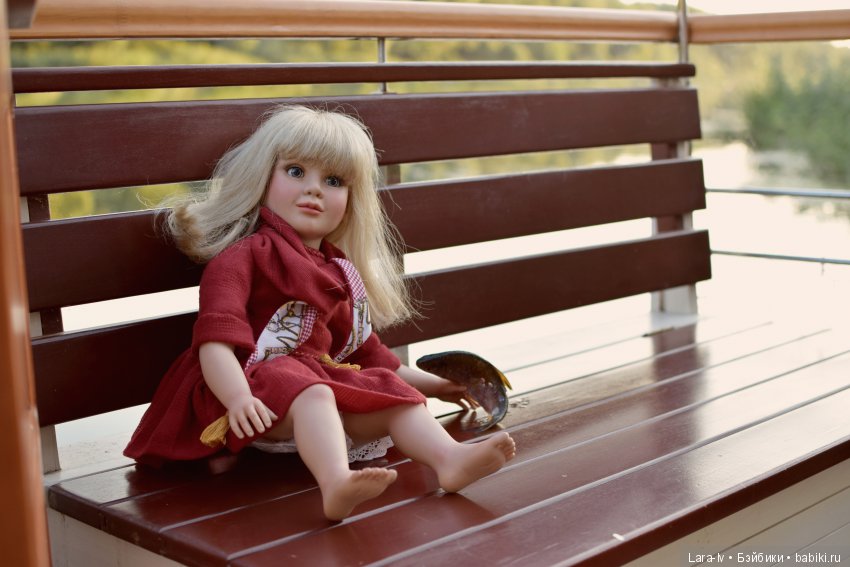 Кукла дочери рыбака — Реставрация и преображение кукол: ремонт
