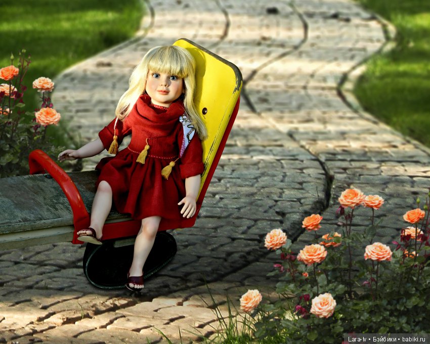 Кукла дочери рыбака — Реставрация и преображение кукол: ремонт