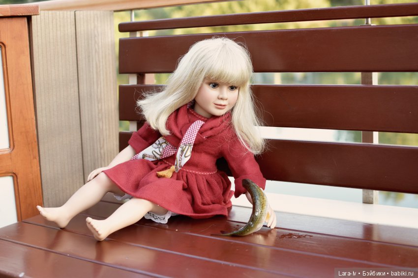 Кукла дочери рыбака — Реставрация и преображение кукол: ремонт