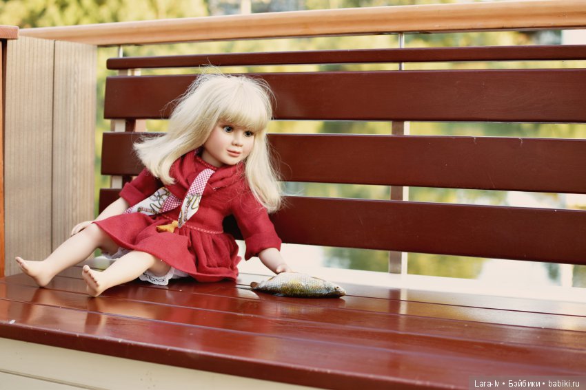 Кукла дочери рыбака — Реставрация и преображение кукол: ремонт