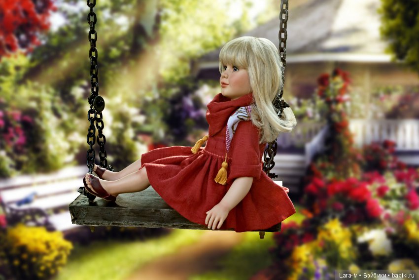 Кукла дочери рыбака — Реставрация и преображение кукол: ремонт