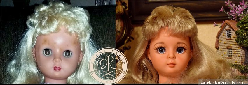 Заколдованная Принцесса — Реставрация и преображение кукол: ремонт