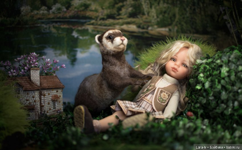 Перерисовка куколки от Lara-lv