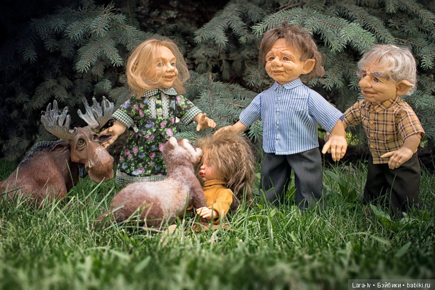 Живые куклы от Лары