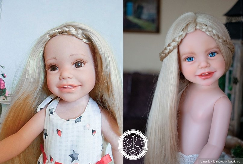 Две Дианы — Реставрация и преображение кукол: ремонт (фото 2)