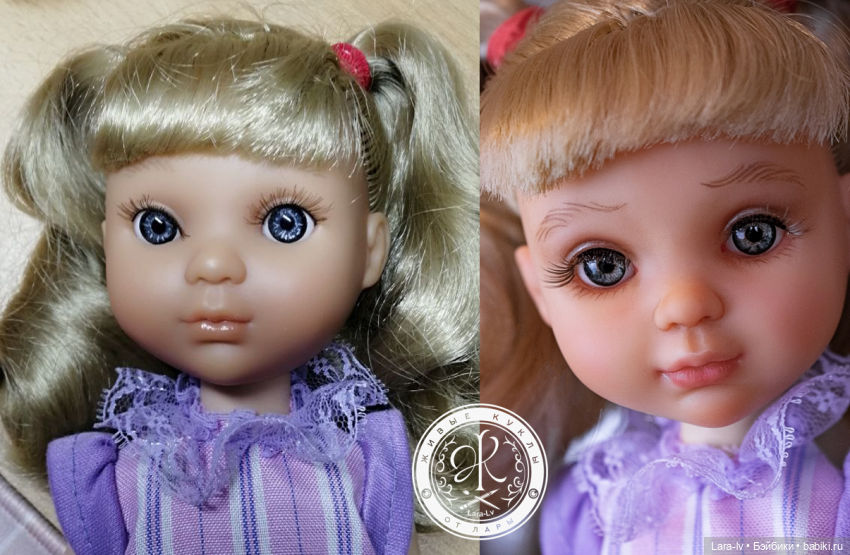 Два чемодана кукол — Реставрация и преображение кукол: ремонт