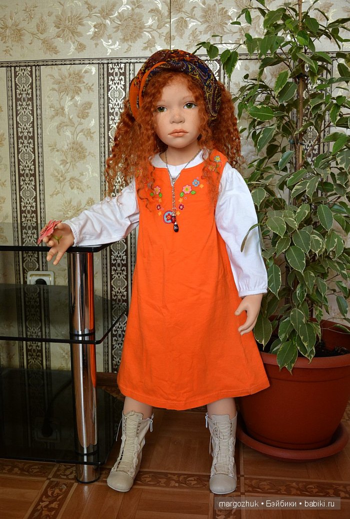 Красотка Арина меняет наряды. Кукла Zawieruszynski