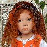 Красотка Арина меняет наряды. Кукла Zawieruszynski