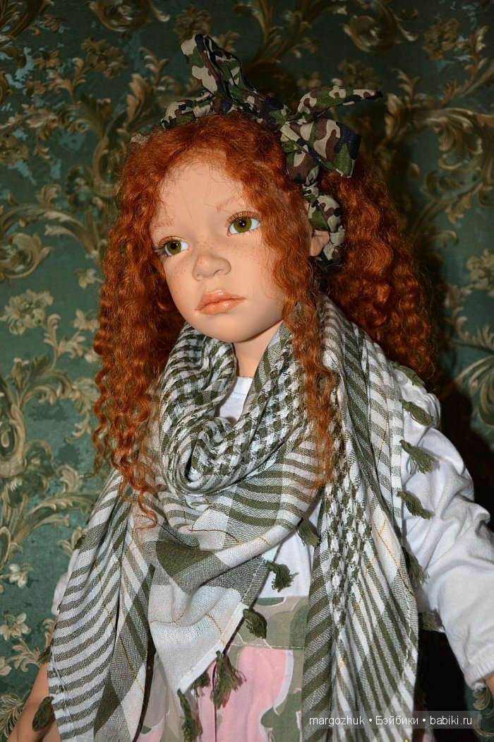 Эксперименты продолжаются или Немного милитари. Кукла Zawieruszynski