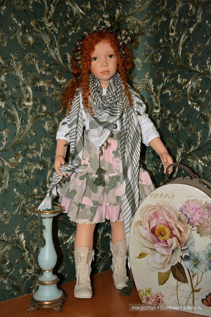 Эксперименты продолжаются или Немного милитари. Кукла Zawieruszynski