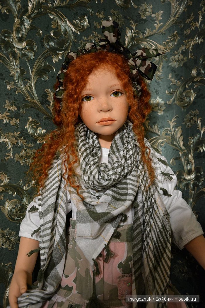 Эксперименты продолжаются или Немного милитари. Кукла Zawieruszynski