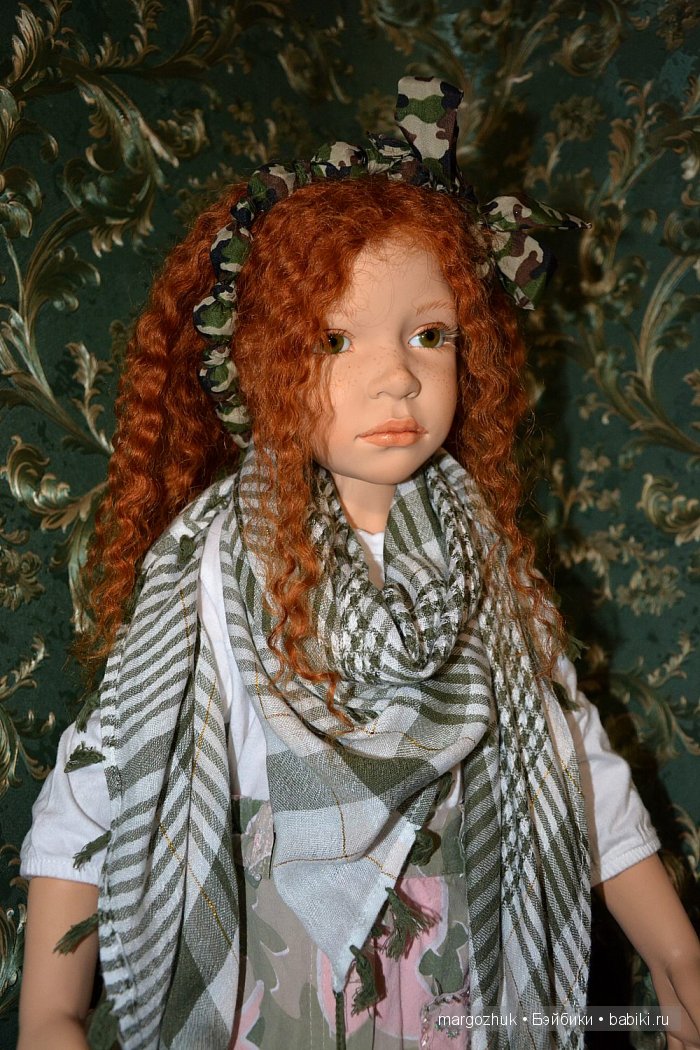 Эксперименты продолжаются или Немного милитари. Кукла Zawieruszynski