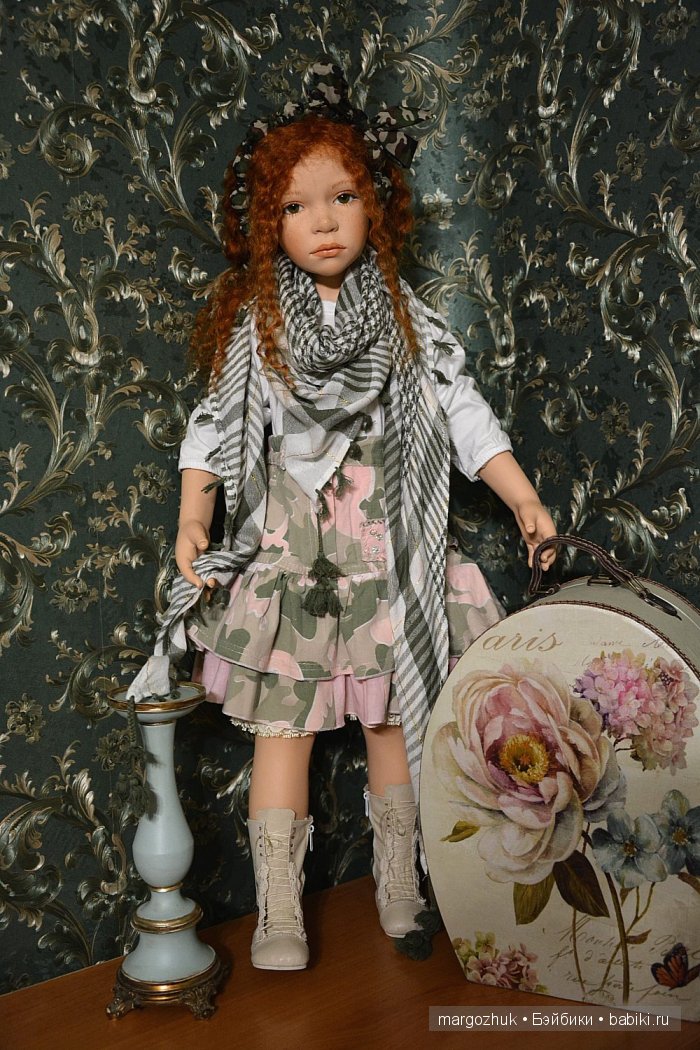 Эксперименты продолжаются или Немного милитари. Кукла Zawieruszynski