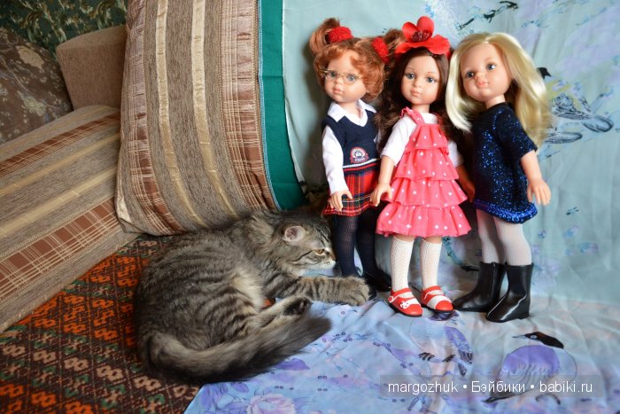 Фотосессия с котом — Куклы Paola Reina (Паола Рейна): новинки