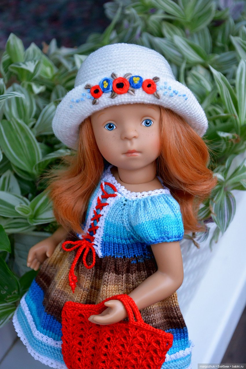 Одежда для кукол - Комплект «Маков цвет» на кукол Paola Reina, Minouche ...