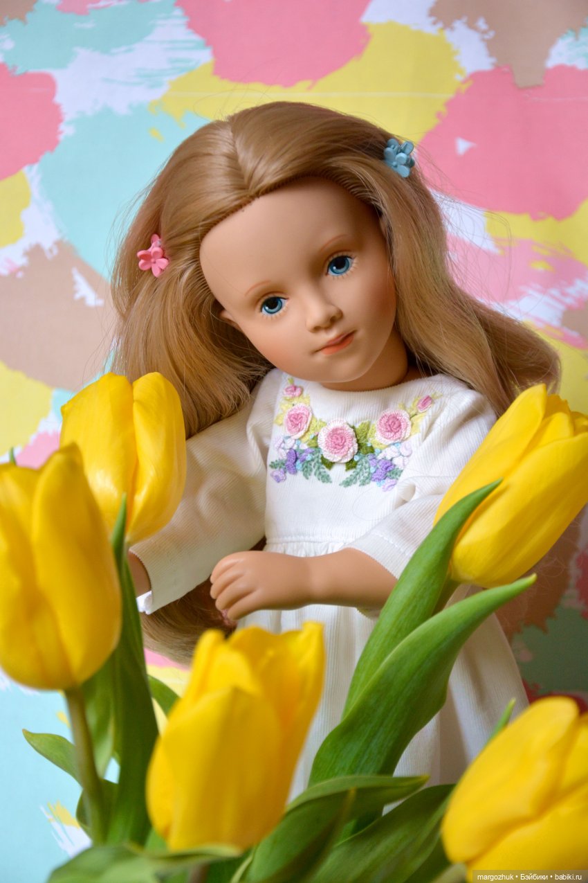 "Солнечные зайчики" — Куклы Petitcollin (Петитколлин) и Sylvia Natterer: Minouche (фото 6)