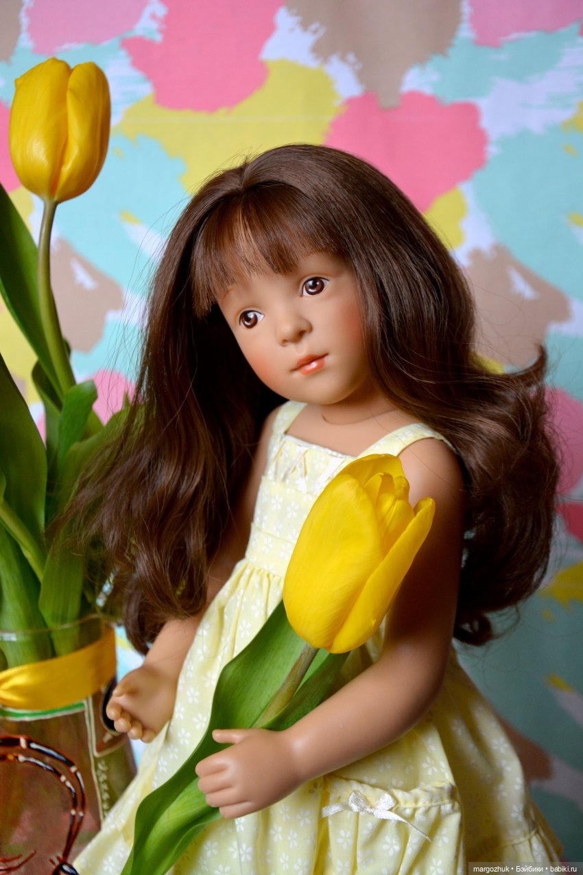 "Солнечные зайчики" — Куклы Petitcollin (Петитколлин) и Sylvia Natterer: Minouche (фото 4)