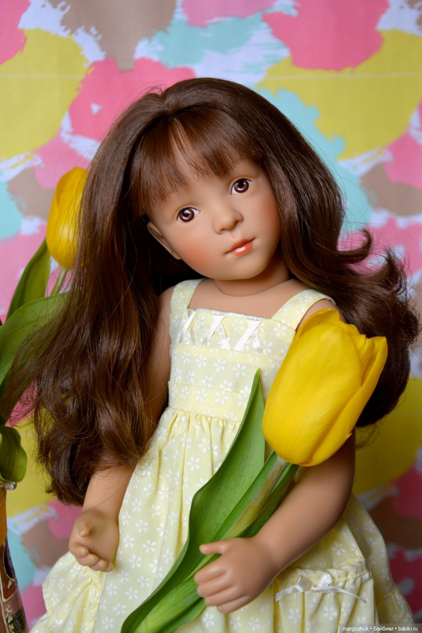 "Солнечные зайчики" — Куклы Petitcollin (Петитколлин) и Sylvia Natterer: Minouche (фото 2)