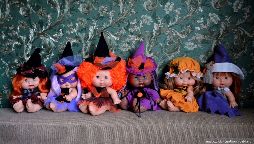 Осенние феечки — Испанские виниловые куклы: Paola Reina