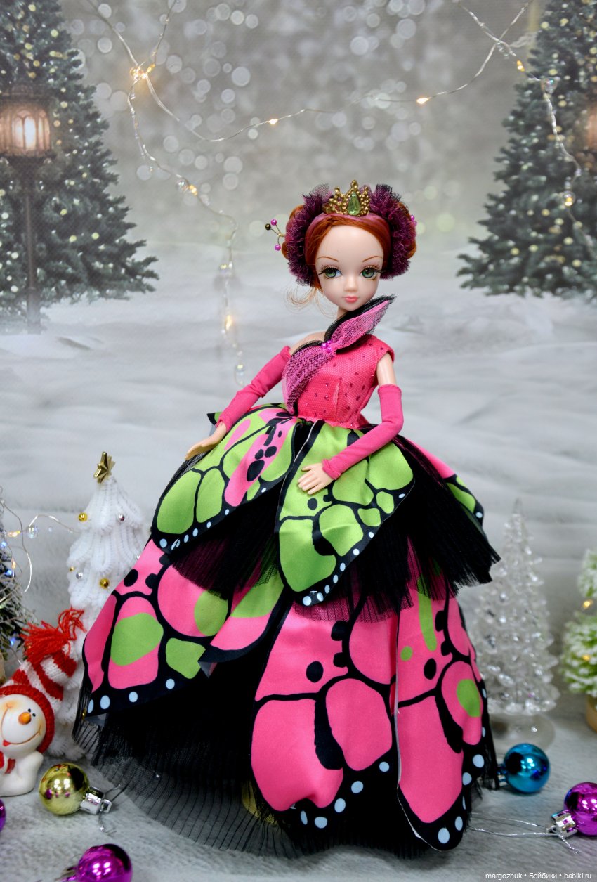 Как наши куклы Новый год встречали