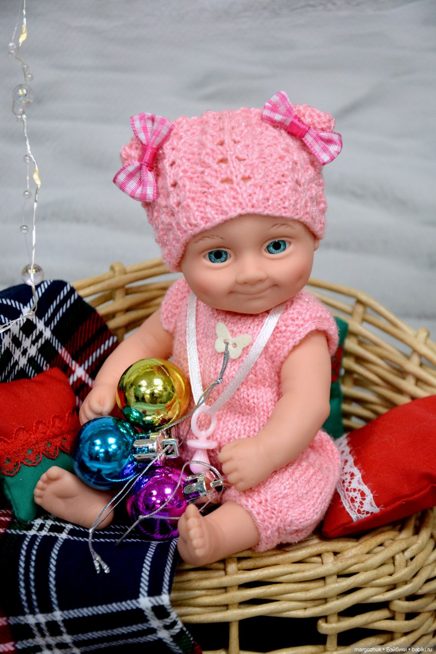 Как наши куклы Новый год встречали