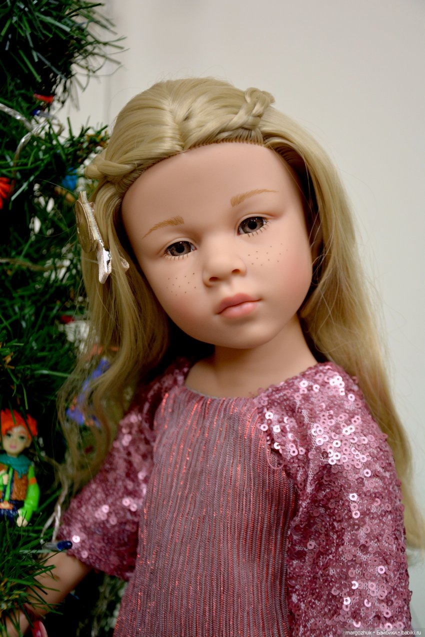 Как наши куклы Новый год встречали