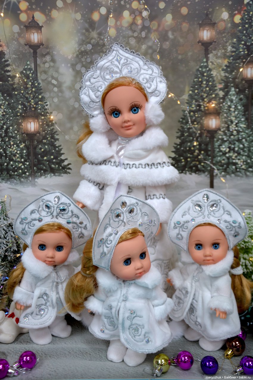 Как наши куклы Новый год встречали (фото 3)