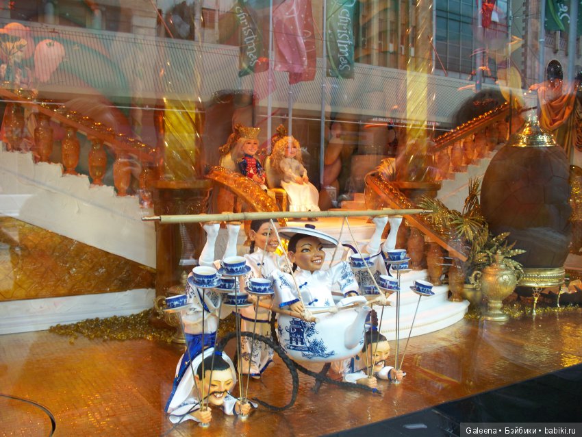 Австралия в январе: Рождественские витрины у «Майера» (фото 5)