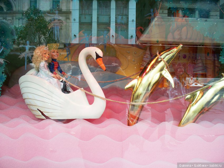 Австралия в январе: Рождественские витрины у «Майера» (фото 8)