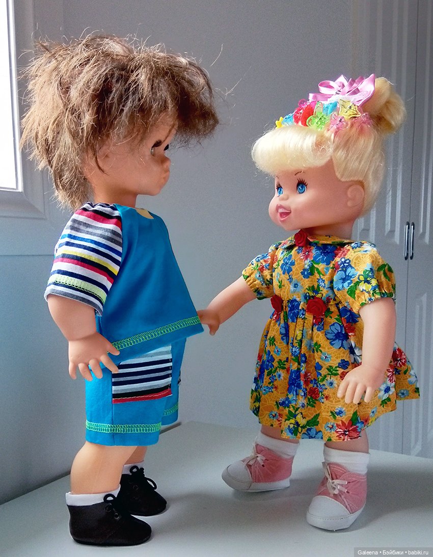 Про Томми и Элли — Реставрация и преображение кукол: ремонт