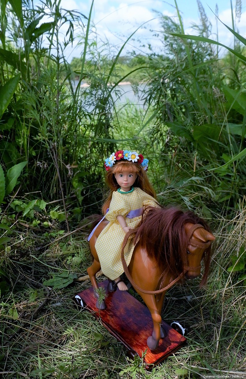 На коне — Куклы Kathe Kruse (Кате/Кэте Крузе): фото (фото 6)