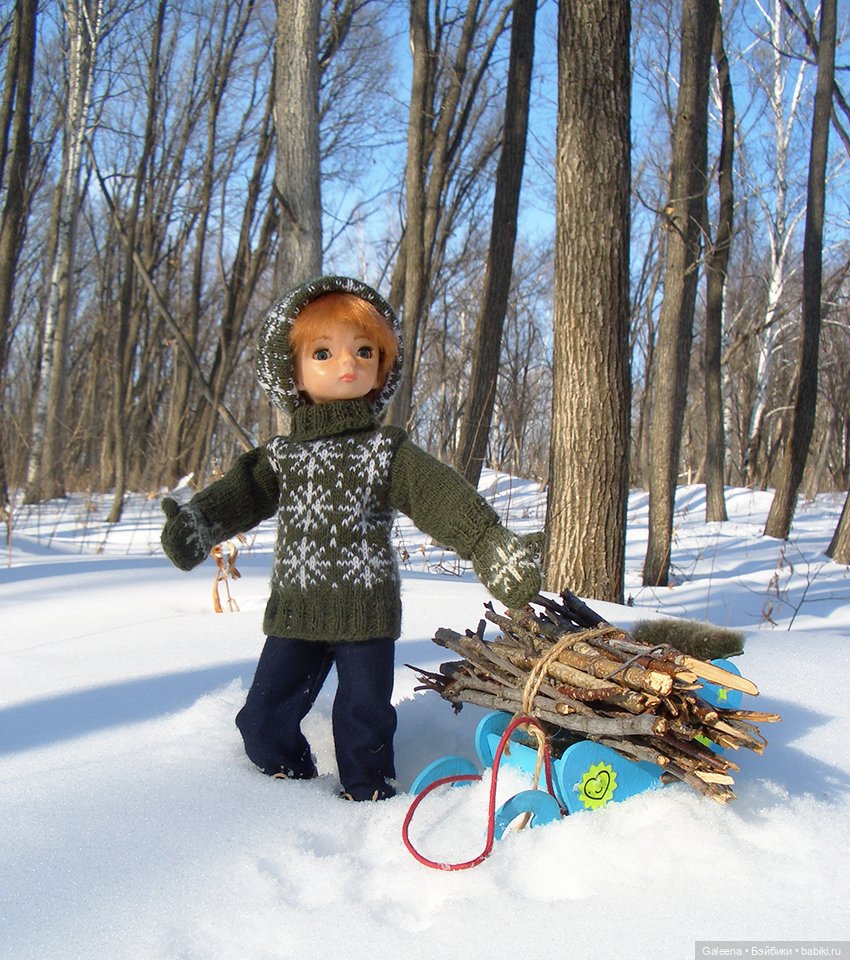 Костёр на снегу — Игровые куклы разных производителей (Разное): редкие бренды (фото 5)