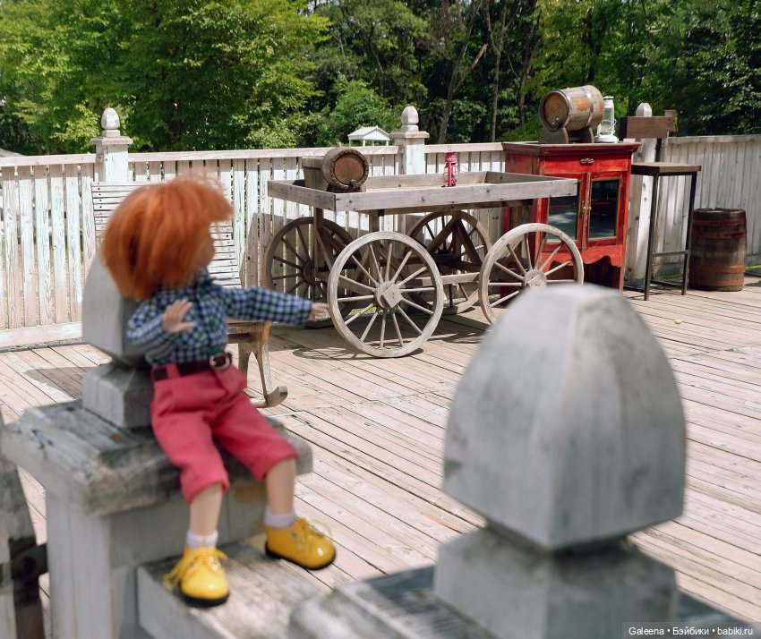 За телегой — Игровые куклы разных производителей (Разное): редкие бренды