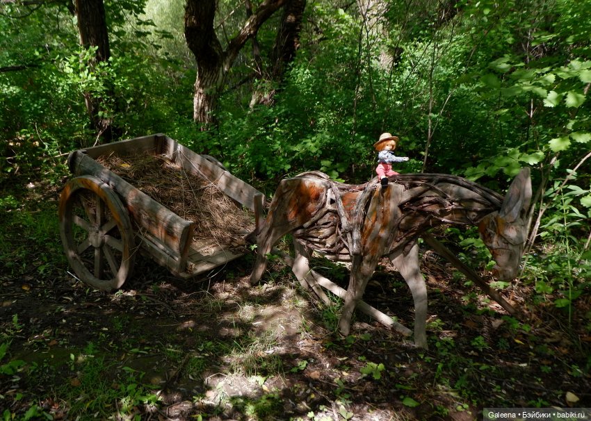 За телегой — Игровые куклы разных производителей (Разное): редкие бренды