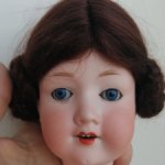 Головка  от антикварной куклы Арманда Марселя (Armand Marseille) молд  390 в парике