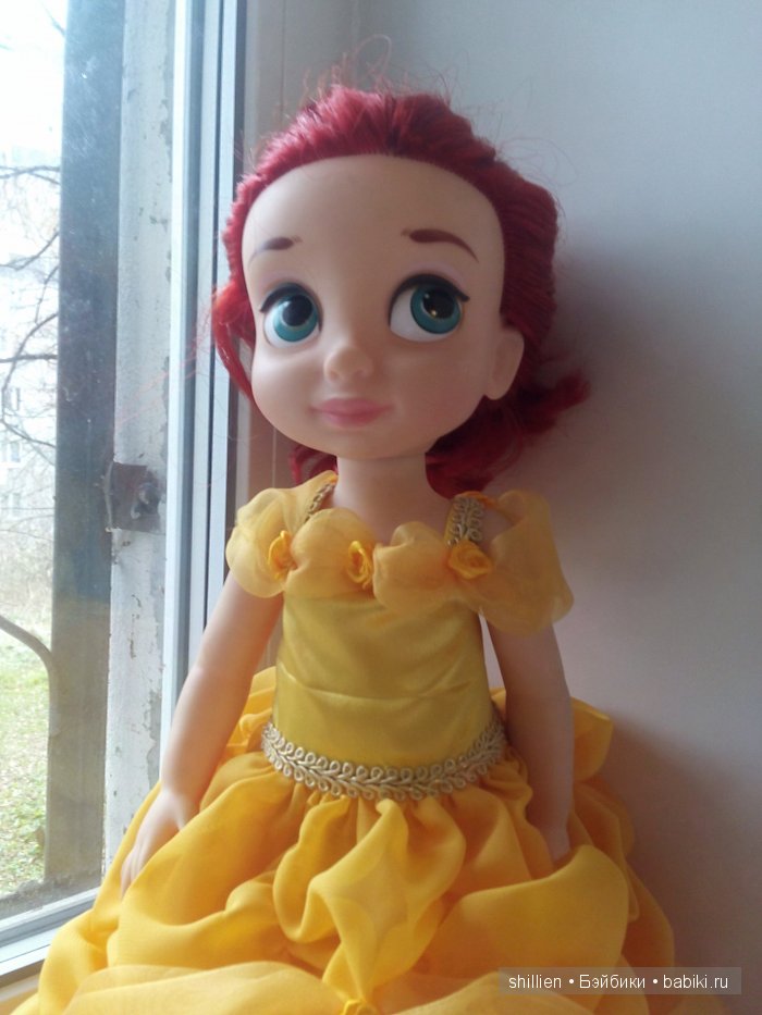Платье Белль — Одежда и обувь для кукол своими руками: фото (фото 3)