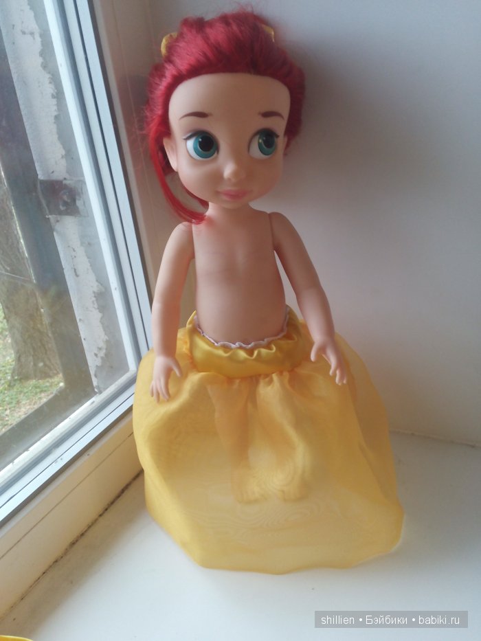 Платье Белль — Одежда и обувь для кукол своими руками: фото