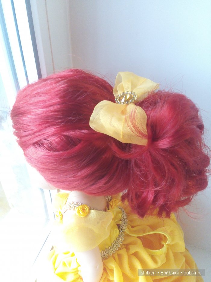 Платье Белль — Одежда и обувь для кукол своими руками: фото (фото 4)