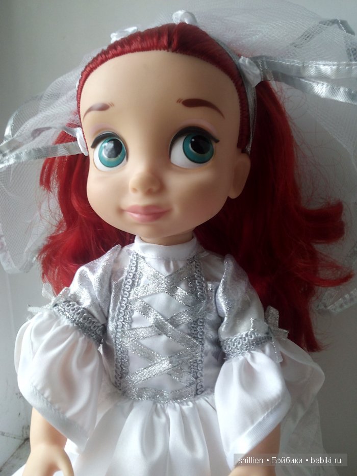 Свадебное платье для куколски Disney Animators | Бэйбики Свадебное платье для куколски Disney Animators (фото 3)