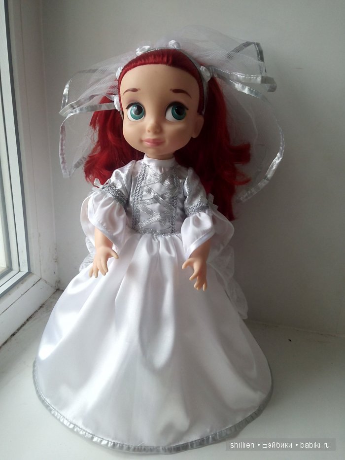 Свадебное платье для куколски Disney Animators | Бэйбики Свадебное платье для куколски Disney Animators (фото 2)