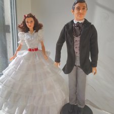 Унесенные ветром, портретные куклы Mattel 2014