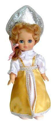 Современные фабричные куклы в русском национальном костюме (фото 10)